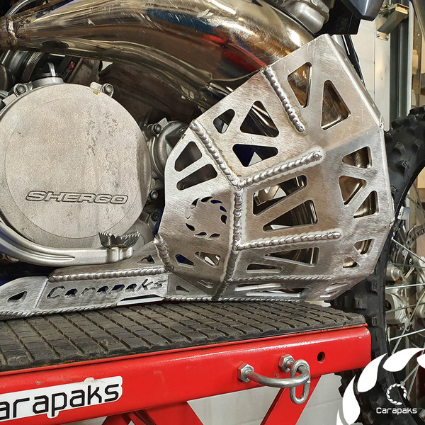 Aluminiowa osłona silnika i wydechu dla SHERCO 125 MY2013-2025