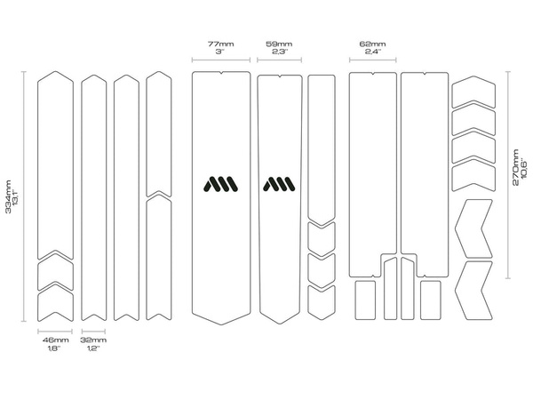 AMS Frame Guard Big Pack Series