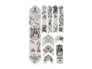 AMS Frame Guard Stickers - Dark Series