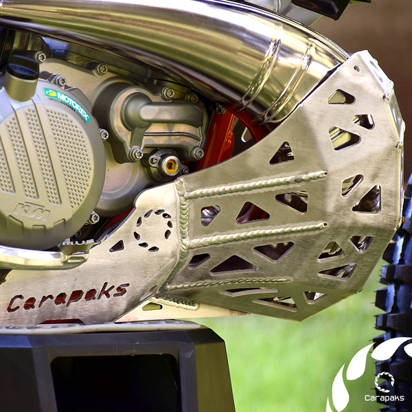 Skid Plate with Pipe Guard KTM 250/300 MY2020-2023