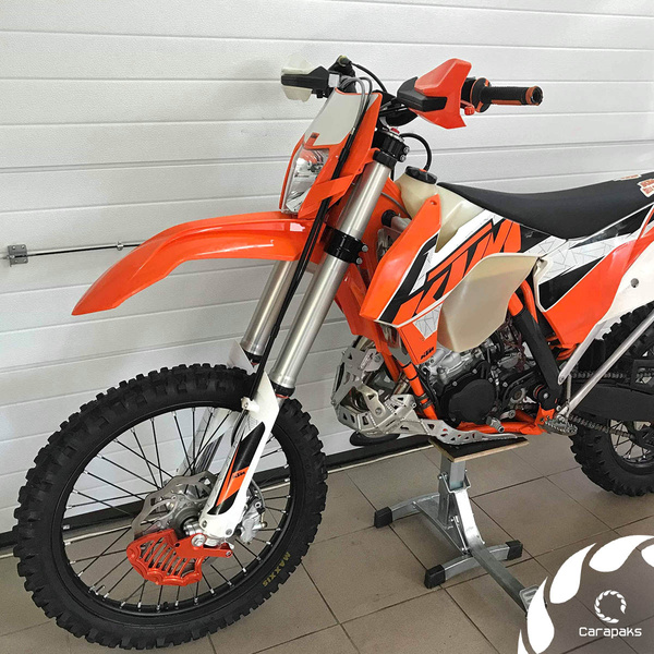 Aluminiowa osłona silnika i wydechu dla KTM 125 MY2013-2016