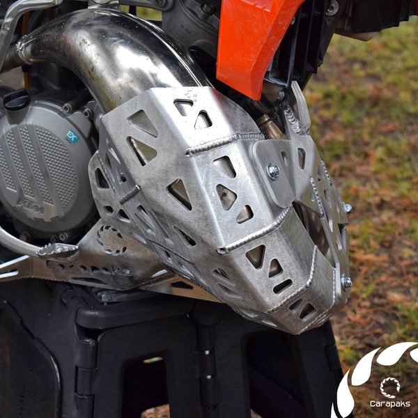 Aluminiowa osłona silnika i wydechu dla KTM SX XC 125/150  MY2020-2022