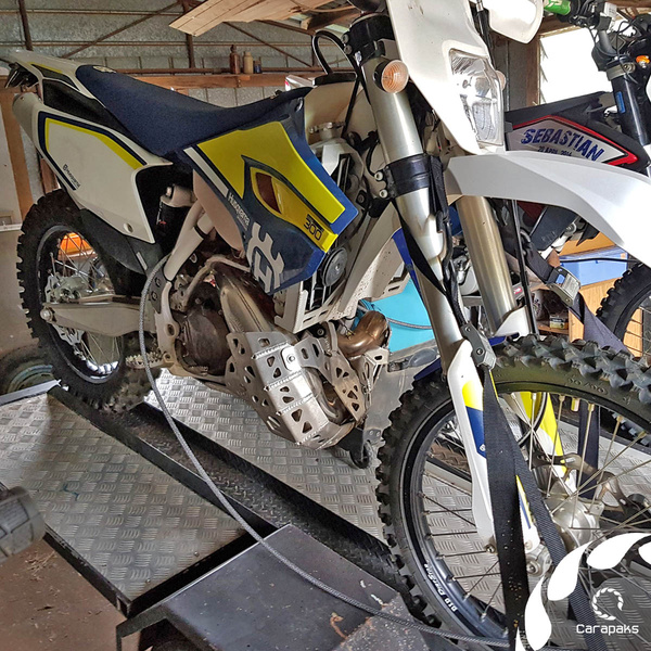 Skid Plate with Pipe Guard Husqvarna 250/300 MY2013-2016