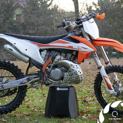 Skid Plate with Pipe Guard fits KTM 150 2020-2023