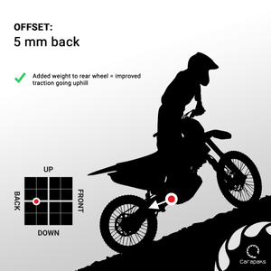 Stainless Steel Brake Pad fits Sherco