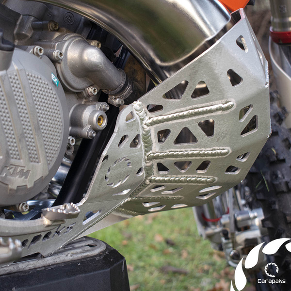 Skid Plate with Pipe Guard fits KTM 150 2020-2023