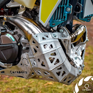 Skid Plate with Pipe Guard Husqvarna 250/300 MY2020-2023