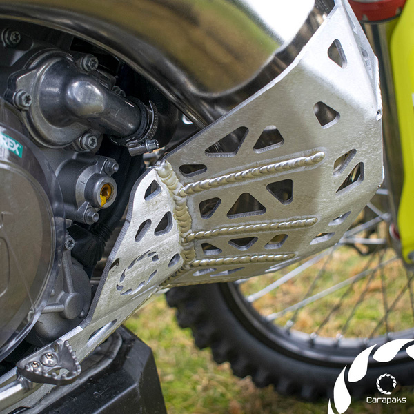 Aluminiowa osłona silnika i wydechu dla Husqvarna TE 150 MY2020-2023