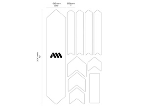AMS Stickers Frame Guard Extra - Red Bull Line Series