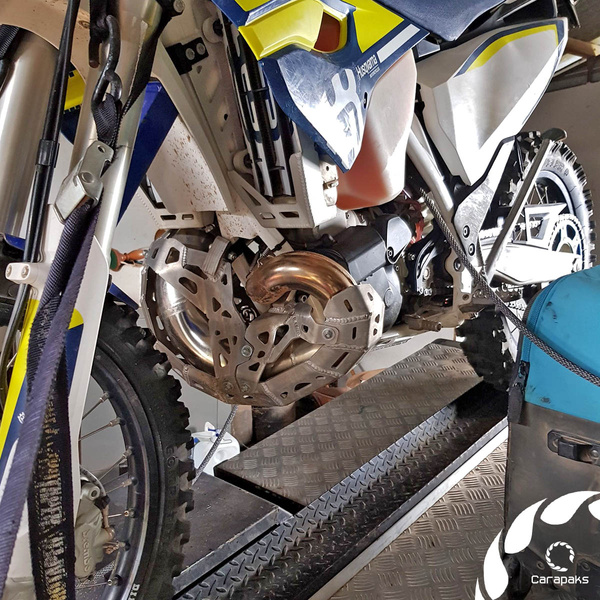 Skid Plate with Pipe Guard Husqvarna 250/300 MY2013-2016