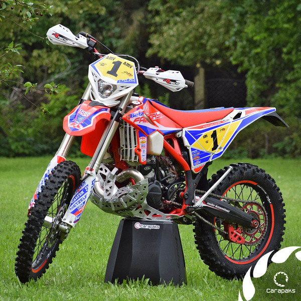 Skid Plate with Pipe Guard Beta 250/300 RR MY2013-2019