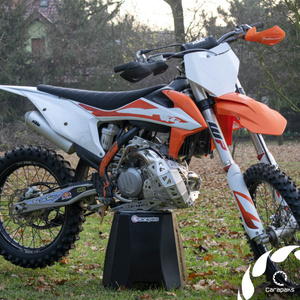 Aluminiowa osłona silnika i wydechu dla KTM 150 MY2020-2023