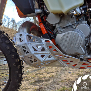 Aluminiowa osłona silnika i wydechu dla KTM 250/300 MY2017-2019