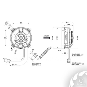 Radiator Cooling Air Fan Sets fits BETA