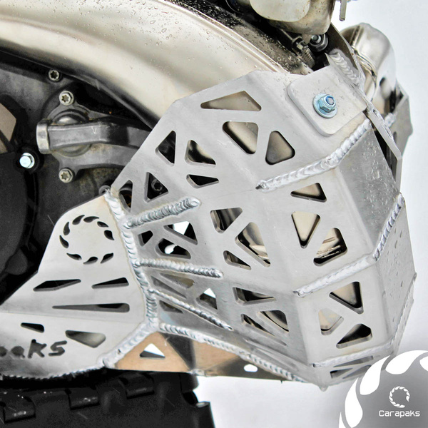 Aluminiowa osłona silnika i wydechu dla Husqvarna 250/300 MY2017-2019