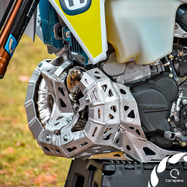 Skid Plate with Pipe Guard Husqvarna 250/300 MY2020-2023
