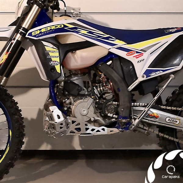 Aluminiowa osłona silnika i wydechu dla SHERCO 250/300 MY2013-2025