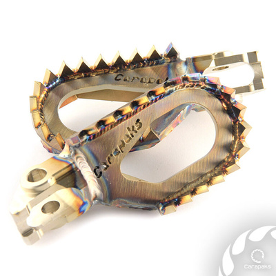 Stainless Steel Foot Pegs STARK VARG 0 DOWN 20 BACKWARDS