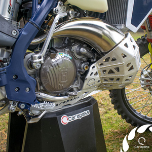 Aluminiowa osłona silnika i wydechu dla Husqvarna TE 150 MY2020-2023