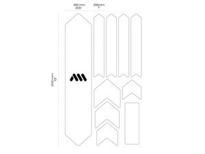 AMS Frame Guard Stickers - Clear + Graphics Series