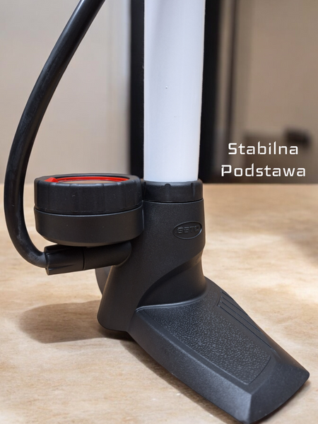 BETO Air Pump Manometr Steel Body