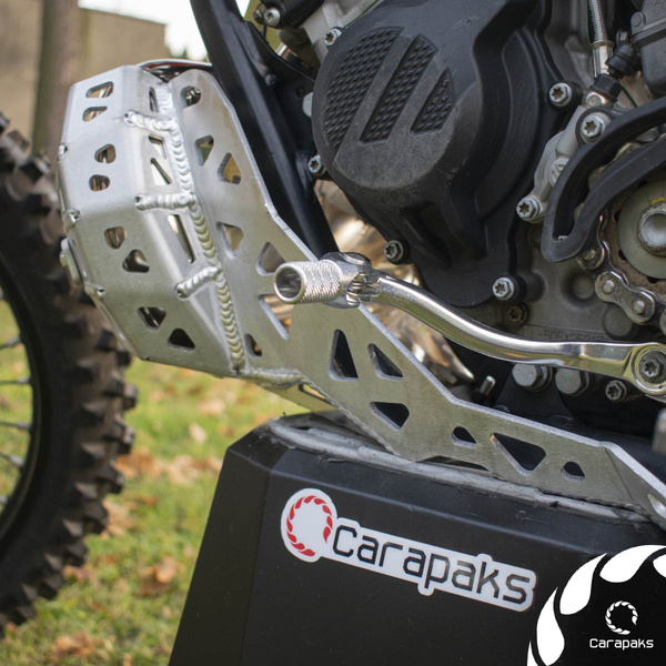 Aluminiowa osłona silnika i wydechu dla KTM 150 MY2020-2023