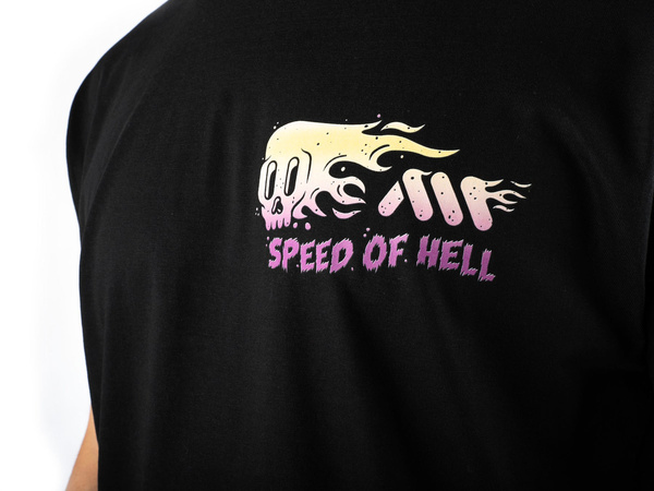 AMS Koszulka Rowerowa T-Shirt Speed Of Hell