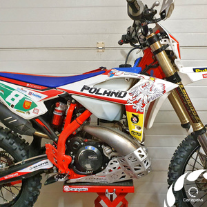 Aluminiowa osłona silnika i wydechu dla BETA RR 250/300 MY2021-2022