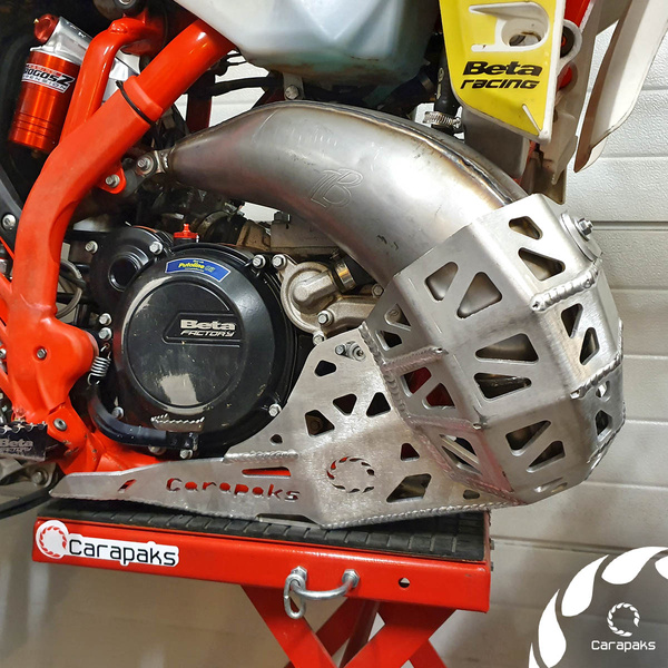 Skid Plate with Pipe Guard Beta 250/300 RR MY2020-2022