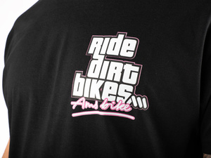 AMS Koszulka Rowerowa T-Shirt Ride Dirt Bikes 