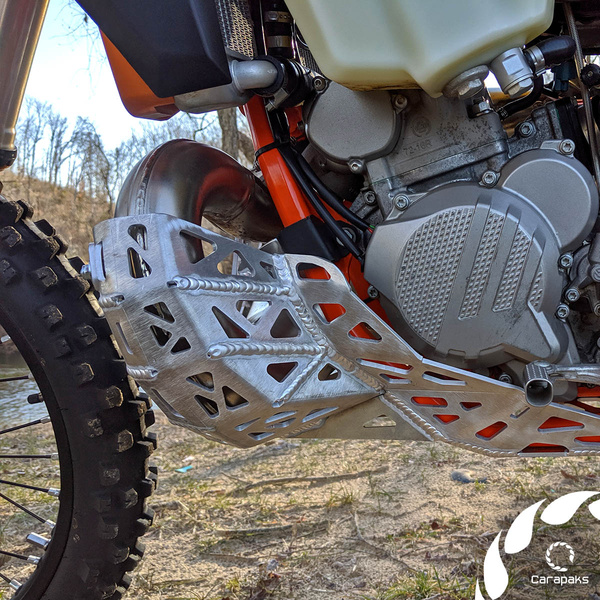 Skid Plate with Pipe Guard KTM 250/300 MY2017-2019