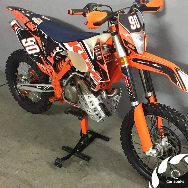 Skid Plate with Pipe Guard KTM 250/300 MY2013-2016