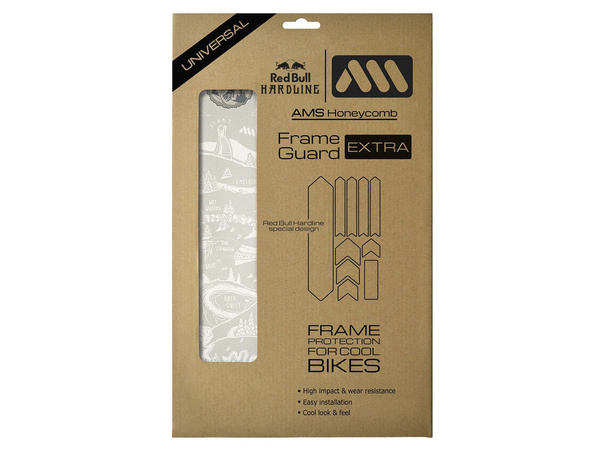 AMS Stickers Frame Guard Extra - Red Bull Line Series