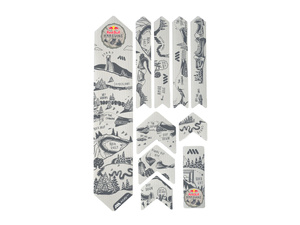 AMS Stickers Frame Guard Extra - Red Bull Line Series