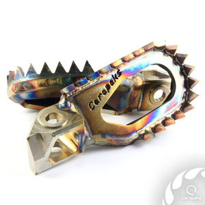 Stainless Steel Foot Pegs fits KTM MY2023-2025 5 mm down, 5 mm back