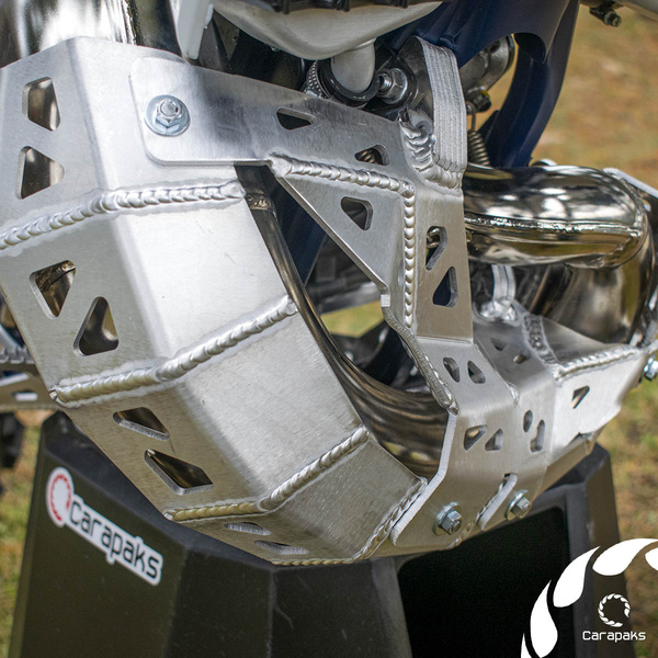 Aluminiowa osłona silnika i wydechu dla Husqvarna TE 150 MY2020-2023