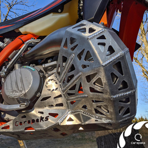 Skid Plate with Pipe Guard KTM 250/300 MY2017-2019