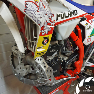 Aluminiowa osłona silnika i wydechu dla BETA RR 250/300 MY2021-2022