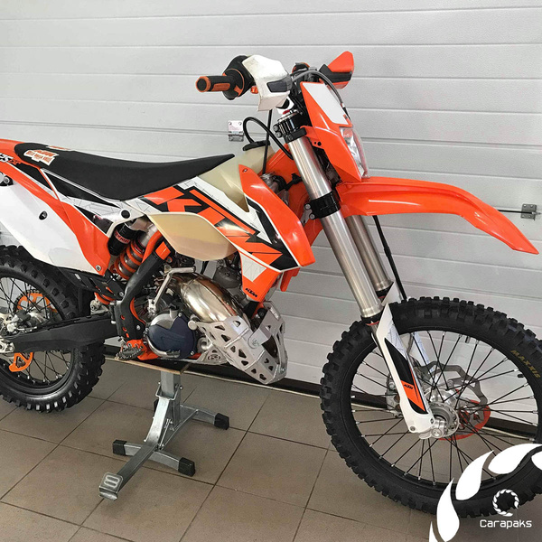 Aluminiowa osłona silnika i wydechu dla KTM 125 MY2013-2016