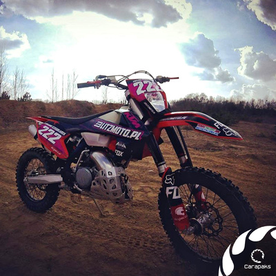 Skid Plate with Pipe Guard KTM 125/150 MY2017-2019